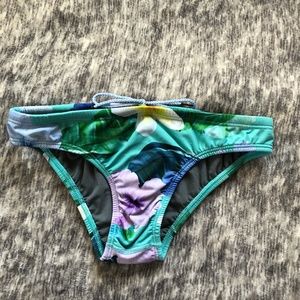 Floral Bikini Bottoms-Jolyn Andy